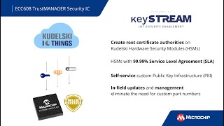 Simplify IoT Security with ECC608 TrustMANAGER and keySTREAM by Kudelski IoT