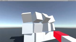 Learning Unity - trippy grenade effect