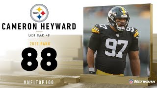 #88: Cameron Heyward (DE, Steelers) | Top 100 Players of 2019 | NFL