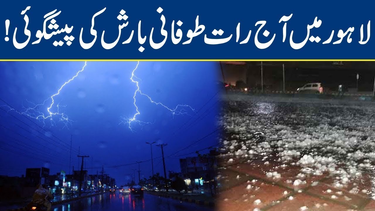 Weather Forecast: Heavy Rain Predicts In Lahore | Breaking News ...