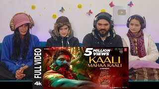 Kaali Mahaa Kaali  Reaction_ Pushpa 2 The Rule _ Allu Arjun, Kailash Kher ,Rashmika ,DSP