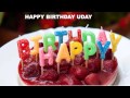 UdayVersionA   Alternate Version for UDAY Cakes Pasteles - Happy Birthday