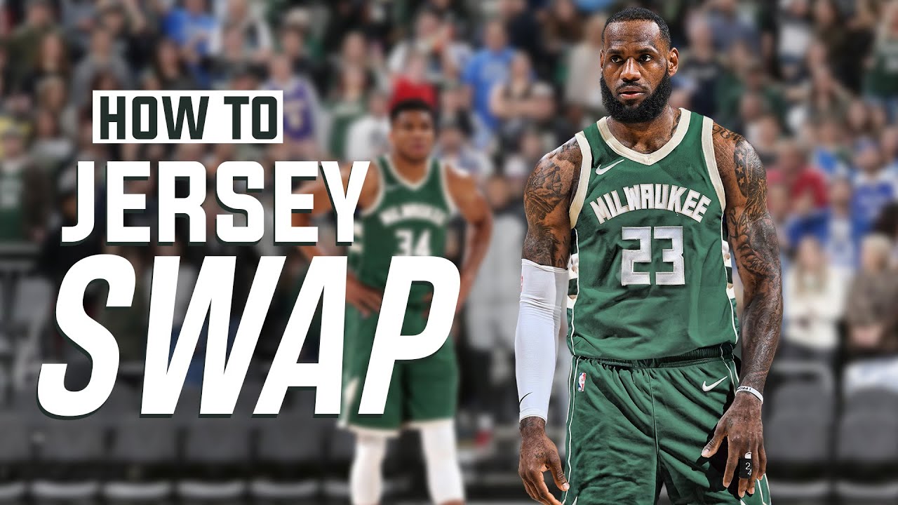 How To Make An NBA Jersey Swap The Best Way! 🔥 | Photoshop Tutorial ...