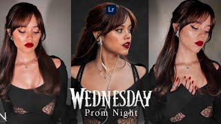 Wednesday Addams Prom Night | Lightroom mobile preset Free download DNG