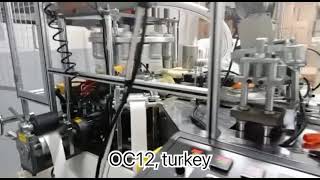 Turkey 6.5oz paper cup forming machine OC12