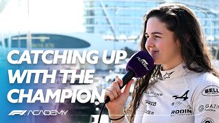 Abbi Pulling: Catching up with the Champion | F1 Academy