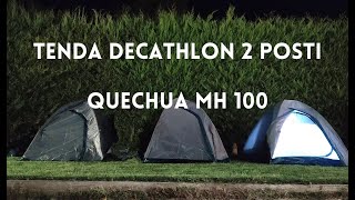 MONTAGGIO TENDA DECATHLON - QUECHUA MH100 - 2 POSTI