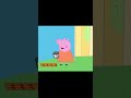 Peppa Pig Plays Minecraft in Real Life