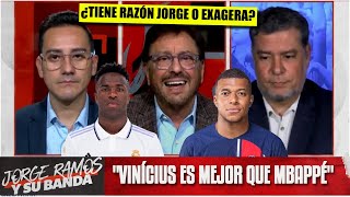 VINICIUS es MEJOR que MBAPPÉ, la frase IMPACTANTE de Jorge Ramos | Jorge Ramos y su Banda
