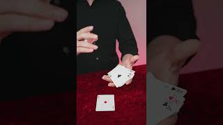 【This is so COOL...】The most stylish way to make Aces appear #cardmagic