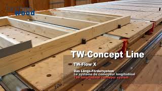 technowood - tw-concept line  -  tw flow  - holzbau saurer ag