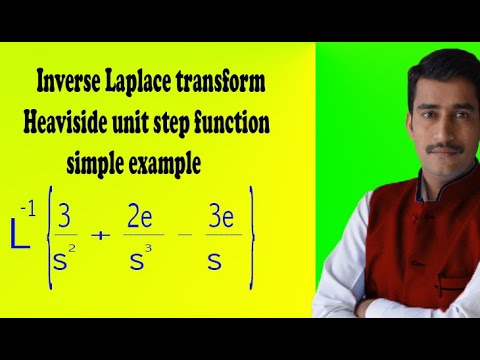 Inverse Laplace Transform Of Heaviside Unit Step Function Simple