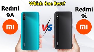 Redmi 9i vs Redmi 9A