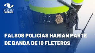 Moto usada por falsos policías para asaltar a empresario en Bogotá fue robada al Ejército