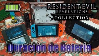 Resident Evil Revelations - Switch vs 3DS vs Wii U (Battery Life Comparison)