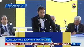 Ulukan Ulu l Fenerbahçe Seçimli Olağan Genel Kurul Konuşması 02.06.2018 FB TV