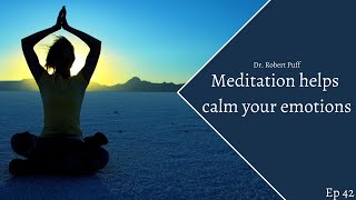 Meditation Helps Calm Your Emotions: Holistic Success Show with Dr. Robert Puff