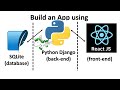 Learn React JS, Python Django by Creating a Full-Stack Web App from Scratch