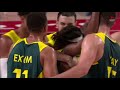 Patty Mills 42 pts could not control his tears after Australia Wins Bronze at Olympics def Slovenia