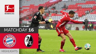 FC Bayern München - SC Freiburg | 2-1 | Highlights | Matchday 16 – Bundesliga 2020/21