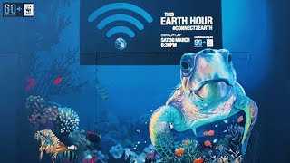 Mural Timelapse #Connect2Earth | Earth Hour 2019