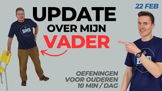 Update over mijn vader na 2 jaar Bewegen met Bart! (10 min oefeningen)