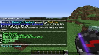 Minecraft Manhunt Target Tracker Datapack