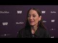 marion cotillard red carpet interview wif honors 2024