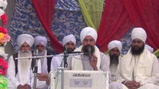 Sant Baba Balkar Singh ji panj garaian on Sant Mahraj Ranjit Singh Ji  Virakt Barsi Samagam 2016