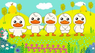 Five Little Ducks Song  | Kids Songs and Nursery Rhymes