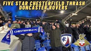 Five Star Chesterfield HAMMER Doncaster Rovers | Chesterfield 5-2 Doncaster Rovers