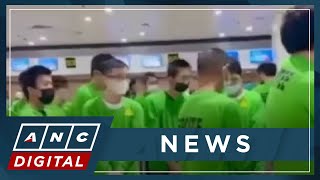 167 Chinese workers arrested in illegal POGO hub in Tarlac deported | ANC