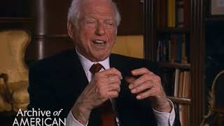 Sidney Sheldon on writing novels - TelevisionAcademy.com/Interviews