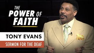 Sarah: The Power of Faith | Tony Evans Sermon for the Deaf