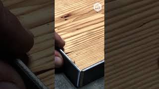 Guy Makes DIY Tray Out of Steel and Wood