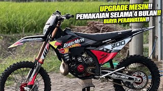 KTM NINJA SELAMA 4 BULAN APA AJA PERAWATANYA !! SEBANDING DENGAN TENAGANYA !!