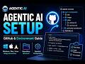 ⚙️ Agentic AI Setup Guide | GitHub Repo, Environment & Essential Configuration