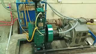 Testing of biodiesel blend on a diesel engine using a dynamometer