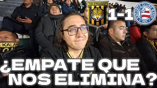 THE STRONGEST 1 vs 1 BAHIA ¿EMPATE QUE ELIMINA? | Reacción de hinchas estronguistas DESDE LA CANCHA