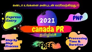 Canada PR process in CANADA Tamil | Express Entry | Step by Step Guide 2021 | InfoPulp | தமிழில்