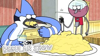 MASH-UP: Time to Eat! 🍔 🌮🍗 | Regular Show | Cartoon Network