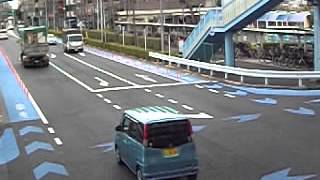 足立区東綾瀬一丁目　綾瀬駅　東口歩道橋　2015/03/10