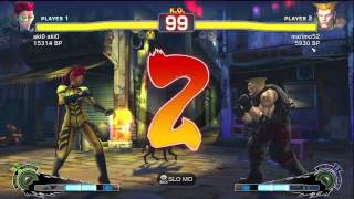 aki0 aki0 [Viper] vs marimo59 [Guile] SSF4 Japanese Online Ranked Matches - TRUE HIGH-DEF