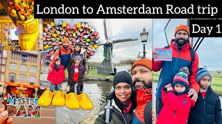 London to Amsterdam Road trip | Netherlands| Zaanse Schans| Amsterdam city | #malayalamvlog |Holland