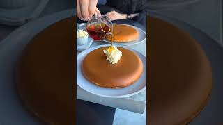 Japanese style pan cake food challenges #youtuberchannel #youtubeshorts #youtuber #youtube