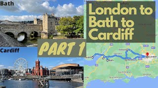 The ULTIMATE UK Road trip -  LONDON to BATH to CARDIFF [PART 1]