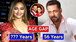 Shocking AGE GAP in Salman Khan & GF Sonakshi Sinha | Salman Khan Girlfriend and Marriage