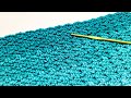 Learn To Crochet the Wattle Stitch - Great for Blankets, Scarfs, and More