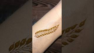 #shorts leafy style henna #leaves mehndi design #henna #arabic mehndi