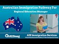 Regional Education Manager | 2020 | PR / Immigration requirements for Australia